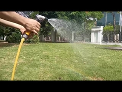 Metalen meerdoelige slang spuitstuk onder druk waspistool met voorste trekkercontrole klep